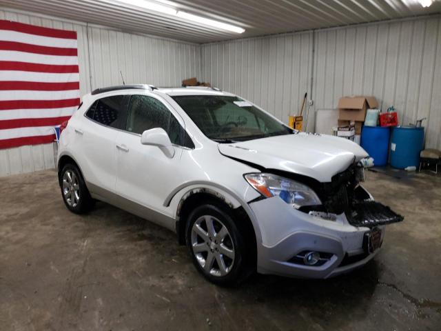 KL4CJHSB0DB162979 - 2013 BUICK ENCORE PREMIUM WHITE photo 4