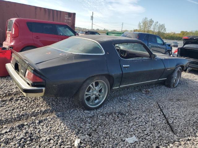 1S87H5N531722 - 1974 CHEVROLET CAMARO BLACK photo 3