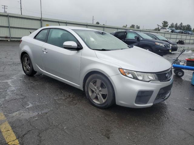 KNAFU6A22B5370421 - 2011 KIA FORTE EX SILVER photo 4