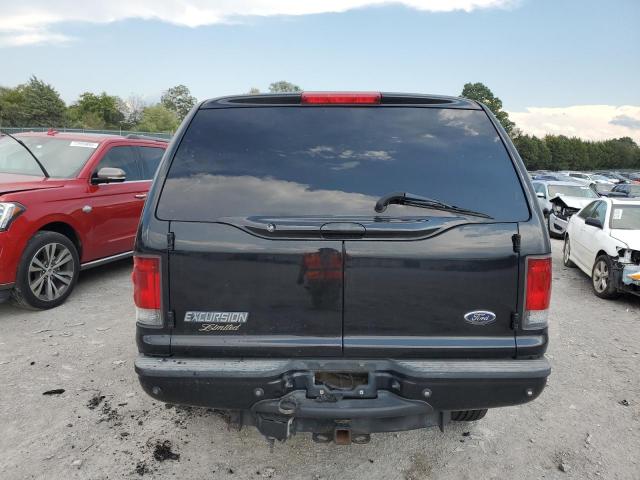 1FMSU43P24EA55860 - 2004 FORD EXCURSION LIMITED BLACK photo 6