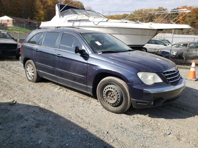2A8GM68X97R110450 - 2007 CHRYSLER PACIFICA TOURING BLUE photo 4