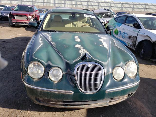 SAJWA01T05FN24027 - 2005 JAGUAR S-TYPE GREEN photo 5