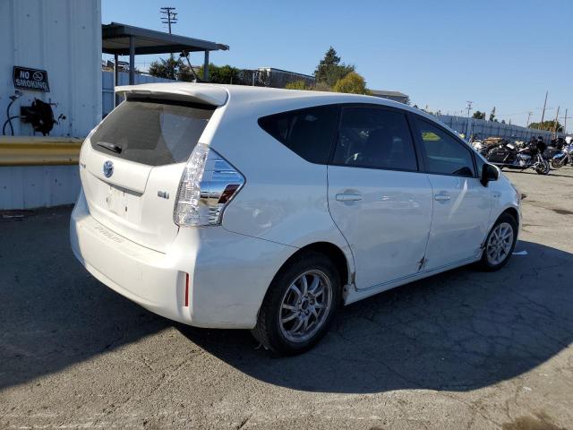 JTDZN3EU8C3022692 - 2012 TOYOTA PRIUS V WHITE photo 3