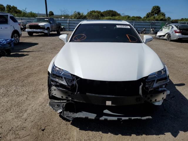 JTHBZ1BL0JA016897 - 2018 LEXUS GS 350 BASE WHITE photo 5