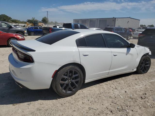 2C3CDXBG1MH640177 - 2021 DODGE CHARGER SXT WHITE photo 3