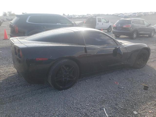 1G1YY26U165122145 - 2006 CHEVROLET CORVETTE BLACK photo 3