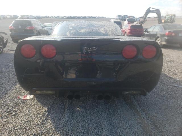 1G1YY26U165122145 - 2006 CHEVROLET CORVETTE BLACK photo 6