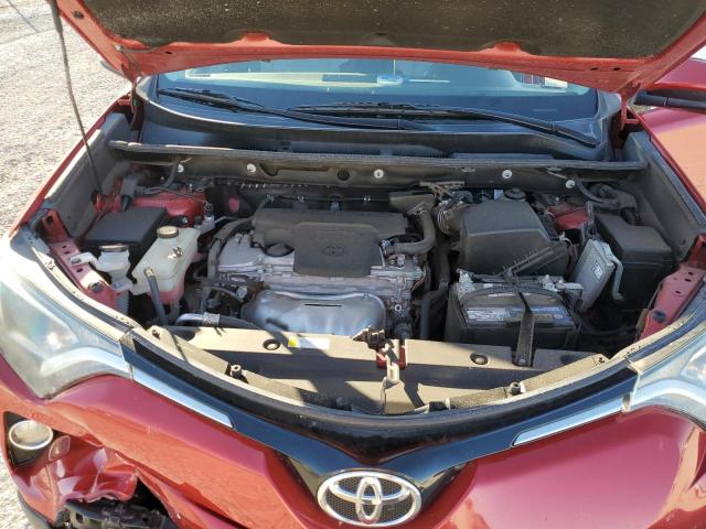 2T3WFREV4GW288659 - 2016 TOYOTA RAV4 XLE BURGUNDY photo 11