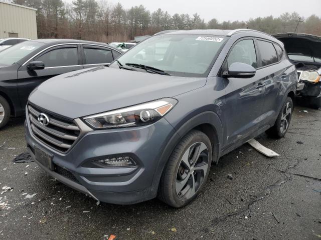 KM8J3CA2XGU076093 - 2016 HYUNDAI TUCSON LIMITED GRAY photo 1