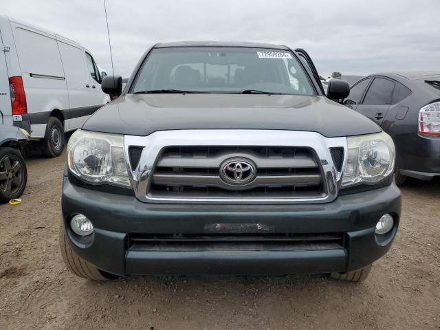 5TEJU4GN5AZ712815 - 2010 TOYOTA TACOMA DOUBLE CAB PRERUNNER GREEN photo 5