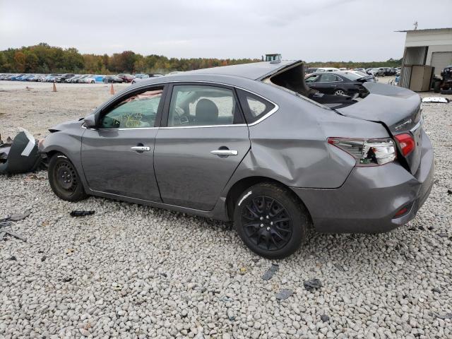 3N1AB7AP6HY359733 - 2017 NISSAN SENTRA S SILVER photo 2