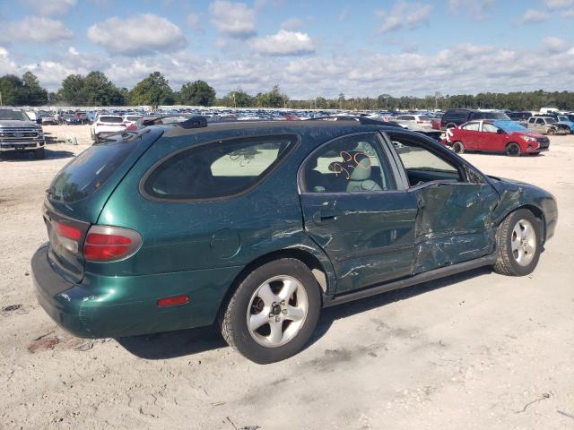 1FAFP58U2YA111302 - 2000 FORD TAURUS SE GREEN photo 3