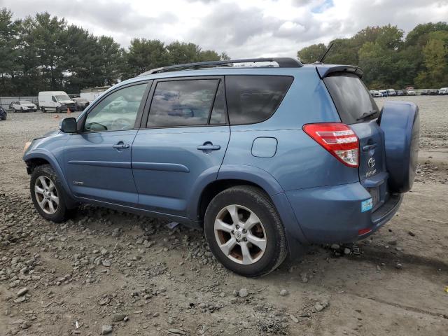 2T3DK4DV2BW043648 - 2011 TOYOTA RAV4 LIMITED BLUE photo 2