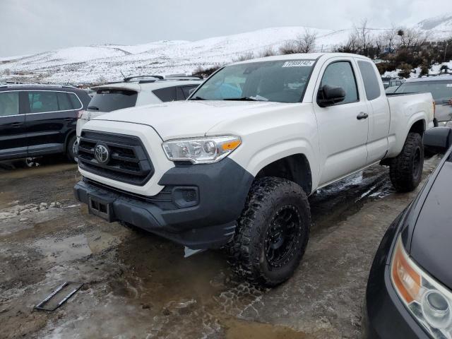 3TYSX5EN6LT001133 - 2020 TOYOTA TACOMA ACCESS CAB WHITE photo 1