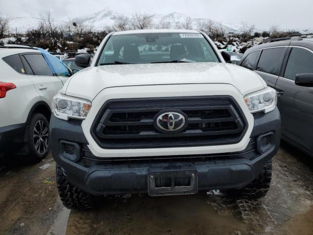 3TYSX5EN6LT001133 - 2020 TOYOTA TACOMA ACCESS CAB WHITE photo 5