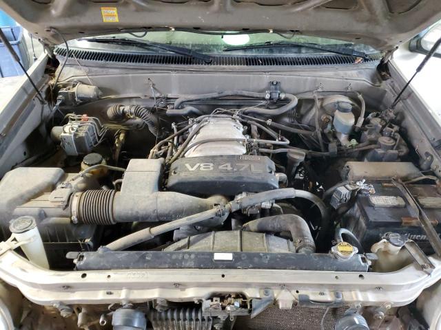 5TBRT34152S257702 - 2002 TOYOTA TUNDRA ACCESS CAB ოქროსფერი ფოტო 11