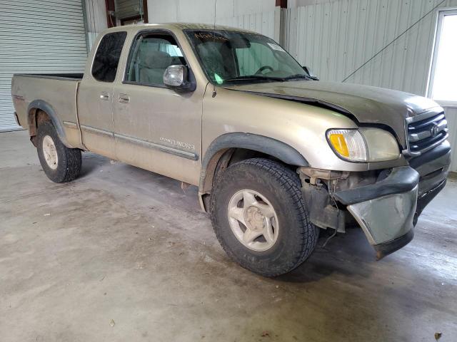 5TBRT34152S257702 - 2002 TOYOTA TUNDRA ACCESS CAB ოქროსფერი ფოტო 4