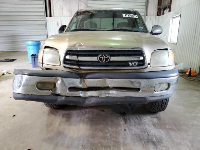 5TBRT34152S257702 - 2002 TOYOTA TUNDRA ACCESS CAB ოქროსფერი ფოტო 5
