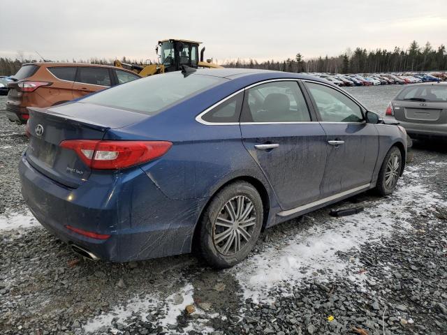 5NPE34AF3HH562349 - 2017 HYUNDAI SONATA SPORT BLUE photo 3