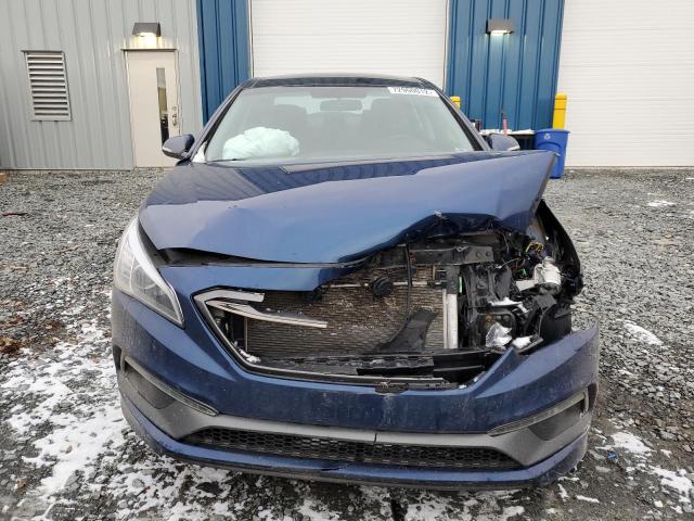 5NPE34AF3HH562349 - 2017 HYUNDAI SONATA SPORT BLUE photo 5