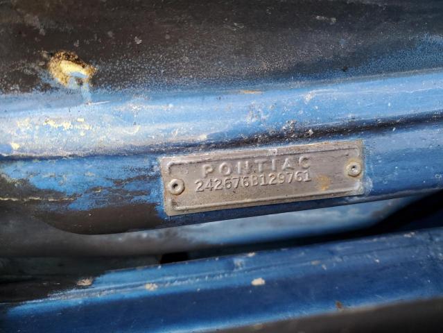 242676B129761 - 1966 PONTIAC GTO BLUE photo 12