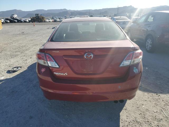 1YVHZ8CHXA5M30755 - 2010 MAZDA 6 I RED photo 6