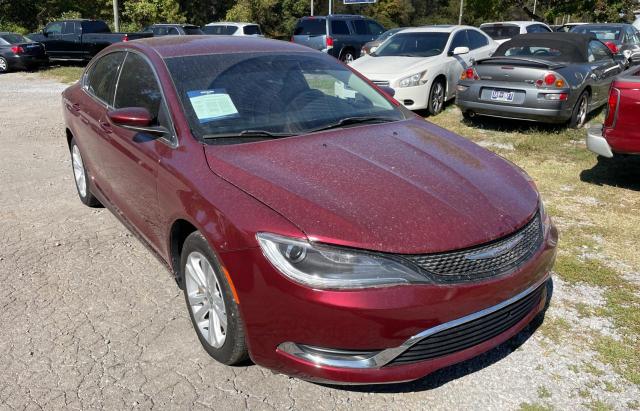 1C3CCCAB5FN632871 - 2015 CHRYSLER 200 LIMITED MAROON photo 1