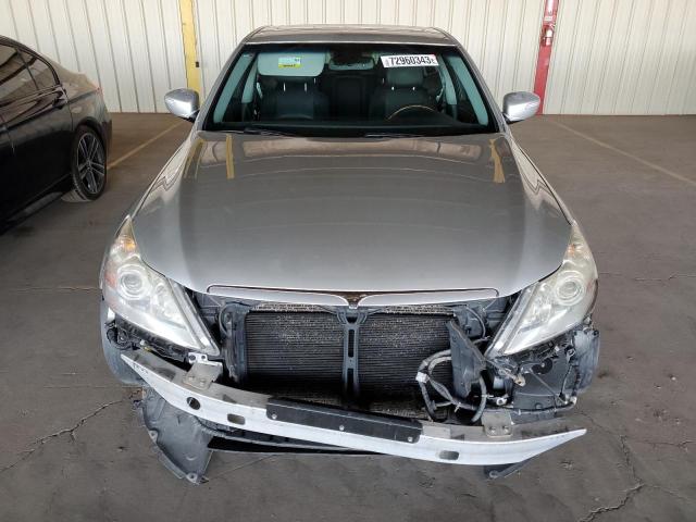 KMHGC46F79U040120 - 2009 HYUNDAI GENESIS 4.6L SILVER photo 5