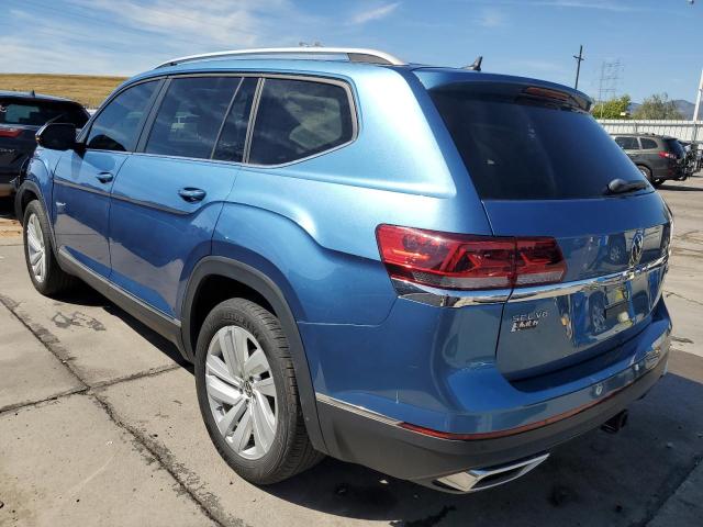1V2BR2CA1MC500654 - 2021 VOLKSWAGEN ATLAS SEL BLUE photo 2