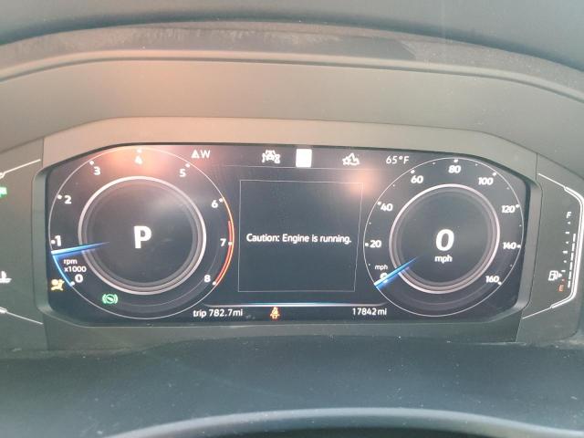 1V2BR2CA1MC500654 - 2021 VOLKSWAGEN ATLAS SEL BLUE photo 9