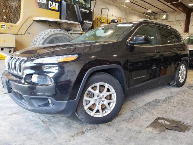 1C4PJMCS8FW583424 - 2015 JEEP CHEROKEE LATITUDE BLACK photo 1