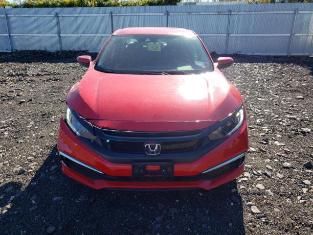 2HGFC2F68LH563503 - 2020 HONDA CIVIC LX RED photo 5