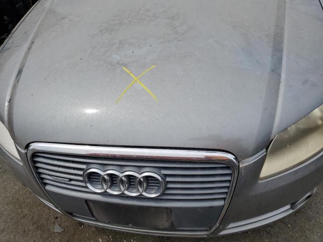 WAUDF78E26A030108 - 2006 AUDI A4 2.0T QUATTRO GRAY photo 11