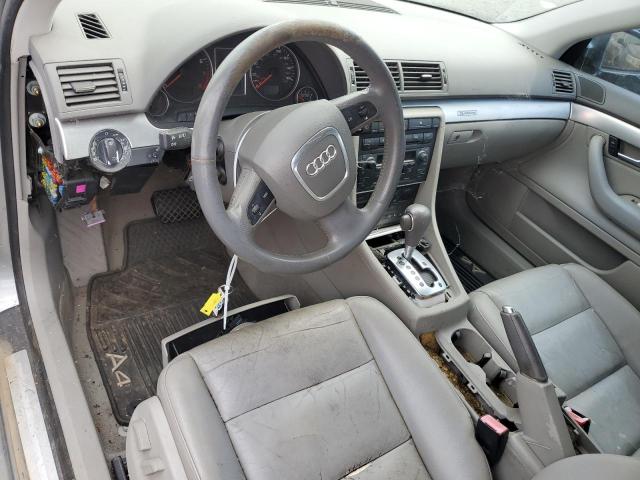 WAUDF78E26A030108 - 2006 AUDI A4 2.0T QUATTRO GRAY photo 8