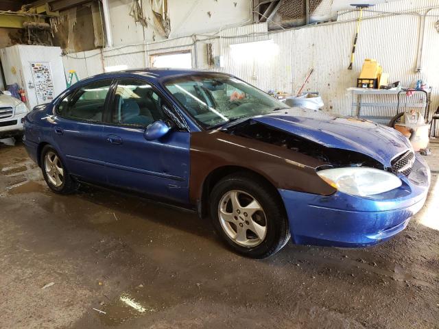 1FAFP55S23G110448 - 2003 FORD TAURUS SES BLUE photo 4