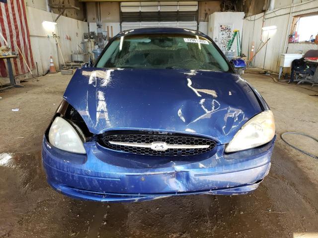 1FAFP55S23G110448 - 2003 FORD TAURUS SES BLUE photo 5