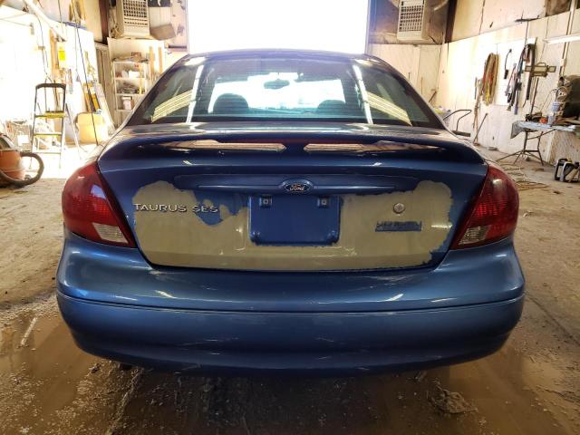 1FAFP55S23G110448 - 2003 FORD TAURUS SES BLUE photo 6