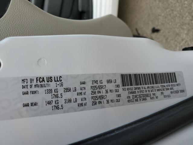 2C4RC1BG7GR268218 - 2016 CHRYSLER TOWN & COU TOURING 白色 照片 13