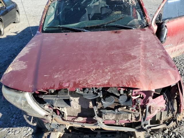 3TMLU42N76M006675 - 2006 TOYOTA TACOMA DOUBLE CAB 红色 照片 11