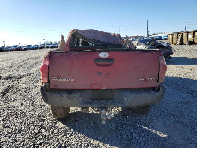 3TMLU42N76M006675 - 2006 TOYOTA TACOMA DOUBLE CAB 红色 照片 6