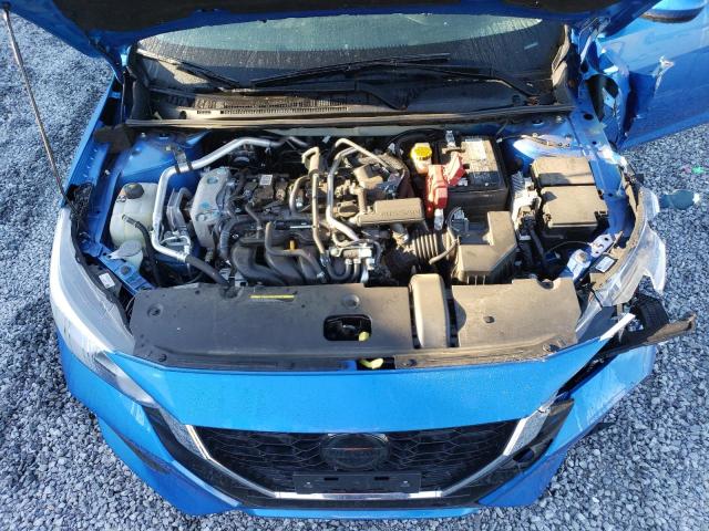 3N1AB8CV8NY288628 - 2022 NISSAN SENTRA SV BLUE photo 11