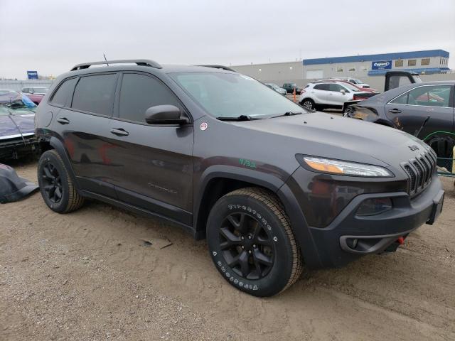 1C4PJMBS3FW613723 - 2015 JEEP CHEROKEE TRAILHAWK CHARCOAL photo 4