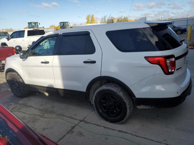 1FM5K8AR5HGC86082 - 2017 FORD EXPLORER POLICE INTERCEPTOR WHITE photo 2