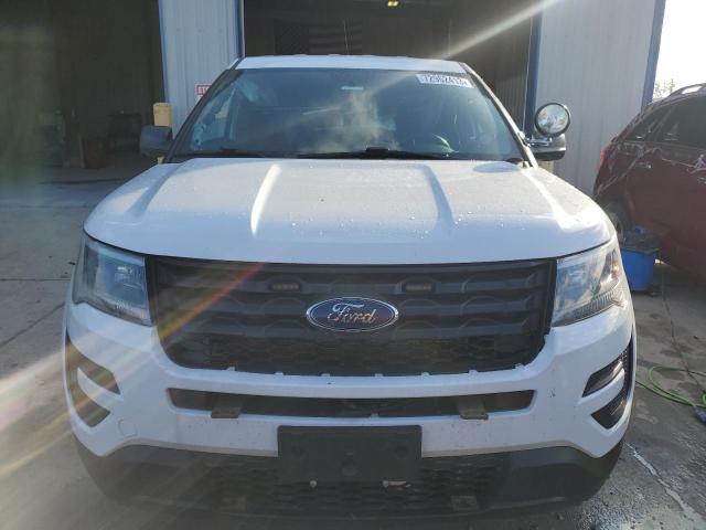 1FM5K8AR5HGC86082 - 2017 FORD EXPLORER POLICE INTERCEPTOR WHITE photo 5