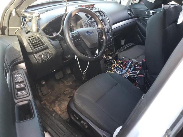 1FM5K8AR5HGC86082 - 2017 FORD EXPLORER POLICE INTERCEPTOR WHITE photo 8