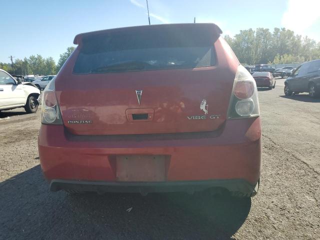 5Y2SR67099Z462251 - 2009 PONTIAC VIBE GT RED photo 6