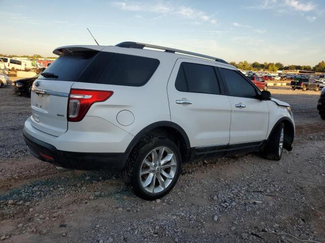 1FM5K8F80EGA10078 - 2014 FORD EXPLORER LIMITED WHITE photo 3