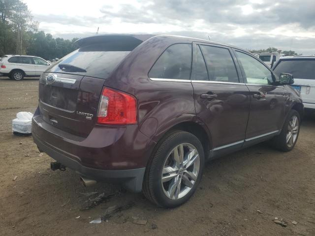 2FMDK4KC9BBA29021 - 2011 FORD EDGE LIMITED RED photo 3