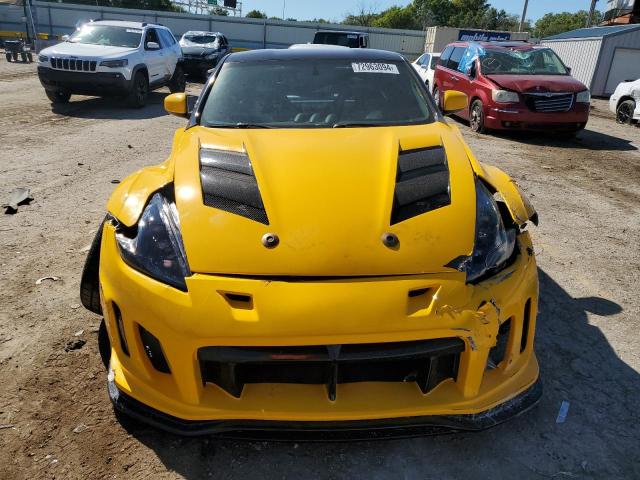 JN1AZ44E19M410919 - 2009 NISSAN 370Z YELLOW photo 5