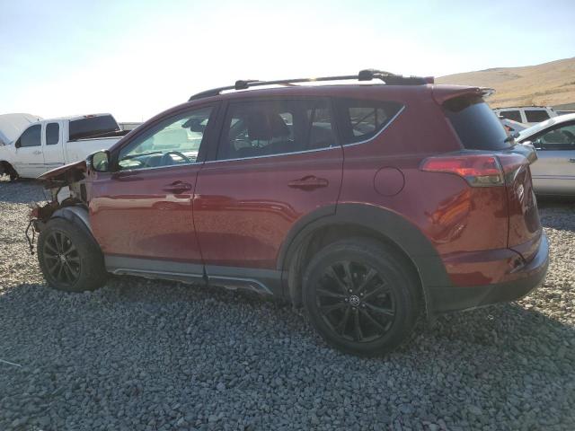 2T3RFREV3JW829821 - 2018 TOYOTA RAV4 ADVENTURE BURGUNDY photo 2